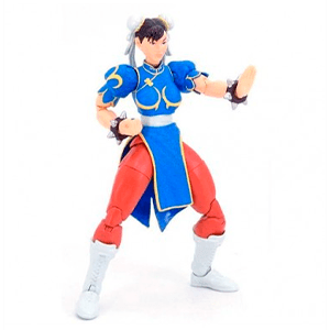 Figura Street Fighter II Chun-Li The final Challegers de 15 cm