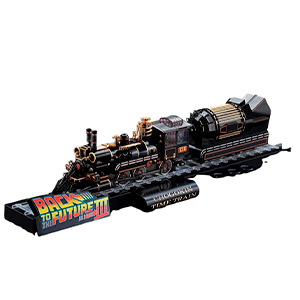 Figura Regreso al Futuro III Chogokin Time Train de 52 cm