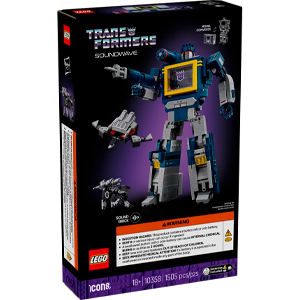 LEGO Icons Transformers: Soundwave 10358
