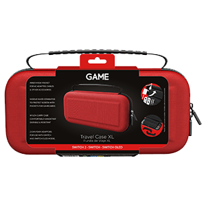GAME GM-34933 Bolsa de transporte Roja para Switch2 para Nintendo Switch 2 en GAME.es