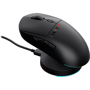 GAME MX-W9 Ultralight Wireless con base de carga - Raton Gaming