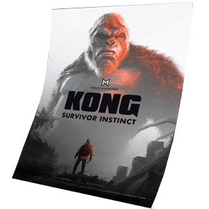 Kong: Survivor Instinct Titans Edition – Postal A5 Exclusivo GAME