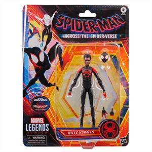 Figura Miles Morales Marvel Legends Series Across The Spider-Verse 15cm (REACONDICIONADO)