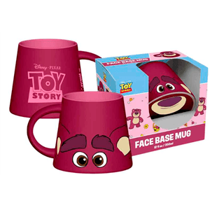 Taza Cónica Con Base Ilustrada 350 Ml Lotso