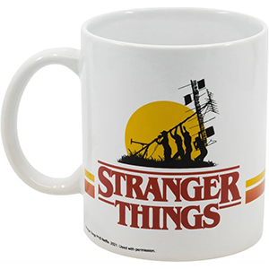 Taza De 325 Ml Blanca Stranger Things para Merchandising en GAME.es