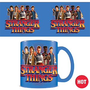 Taza Termosensible  Stranger Things