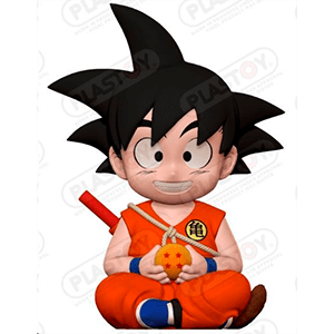 Hucha Dragon Ball Kid Goku Naranja de 17 cm