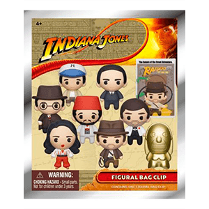 Colgante 3D Indiana Jones para Mochilas y bolsos (surtido)