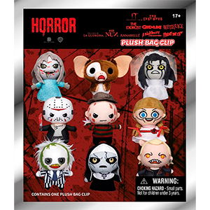 Colgante 3D Horror para Mochilas y bolsos (surtido)