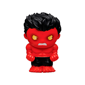 Busto Hucha Marvel Hulk rojo de 20 cm