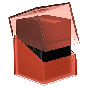 Caja rigida Boulder para 100 cartas Magic: The Gathering "Mana Line" - Mountain