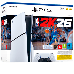 PlayStation 5 Modelo Slim Pack Voucher NBA 2K26