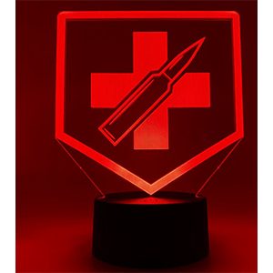 Lámpara decorativa Call of Duty Juggernog