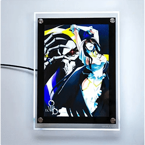 Lámpara decorativa Overlord Albedo And Ains Ocal Gown