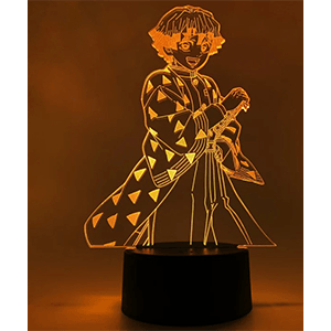 Lámpara decorativa Demon Slayer Zenitsu