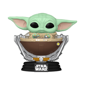 Figura POP Star Wars: Grogu en carrito