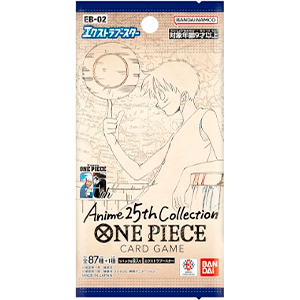 Sobre de Cartas One Piece Anime 25th Collection EB-02 en Japonés