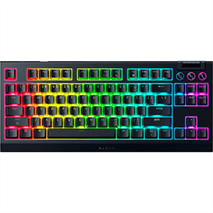 Razer BlackWidow V4 TKL HyperSpeed Wireless Bluetooth Orange Switch Spanish Layout - Teclado Gaming