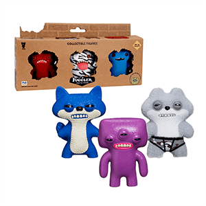 Pack de 3 figuras Fuggler