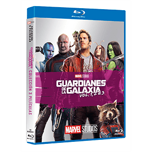 Pack Guardianes de la Galaxia 1 a 3