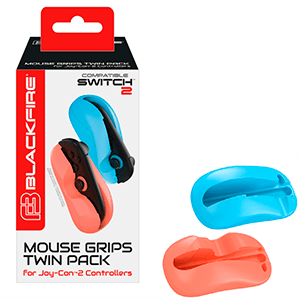 Blackfire Switch2 Kit de Grips modo Ratón para Joycon2