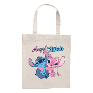 Bolsa de tela Disney Stitch & Angel