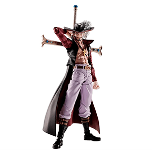 Figura One Piece S.H.Figuarts Dracule Mihawk Hawkeye de 17 cm