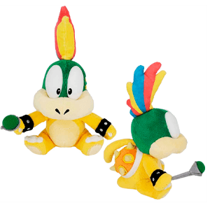 Peluche Super Mario 15 Cm Lemmy Koopa