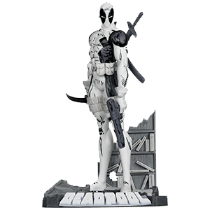 Figura Marvel Collection Deadpool The New Mutants Line Art Gold Label