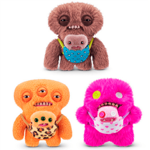 Peluche Fuggler Mini Rascals 23 Cm (Pack 12 Uds)