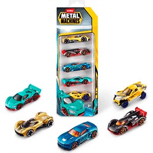 Metal Machines Pack 5 Mini Vehículos