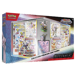 Caja colección con figura Pokémon Escarlata & Púpura - Evoluciones Prismáticas