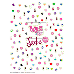 BRATZ Ritmo y Estilo – Pegatinas Jade Exclusivo GAME