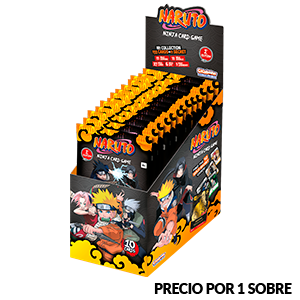 Sobre de cartas TCG Naruto Ninja Booster