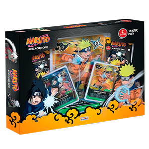 Starter Pack TCG Naruto Ninja Naruto y Sasuke
