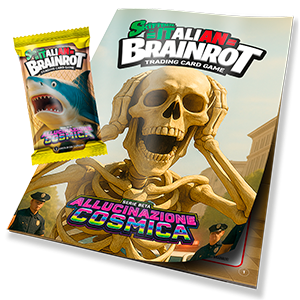 Pack de Album + sobre Italian Brainrot  Serie Beta