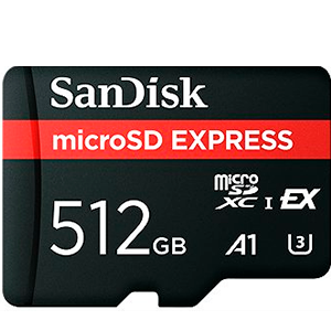 SanDisk Express microSD 512GB - Tarjeta Memoria