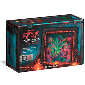 Puzzle con iluminacion y marco Stranger Things The Upside Down de 520 piezas