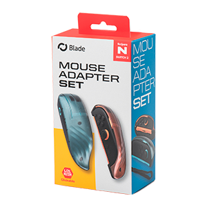 Set Adaptadores Joy-Con 2 para Ratón Rojo y Azul + Correas