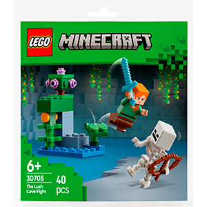 Regalo Exclusivo Minecraft – Duelo en la Cueva Frondosa