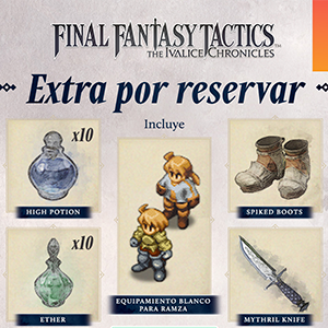 Final Fantasy Tactics: Ivalice Chronicles – DLC NSW