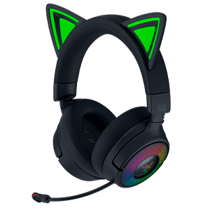 Razer Kraken Kitty V3 Pro Wireless Bluetooth Black PC - PS5 - PS4 - Switch - Movil - Auriculares Gaming para Nintendo Switch, PC, Playstation 5, Telefonia en GAME.es