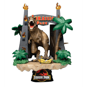 Diorama Jurassic Park: Park Gate (REACONDICIONADO)
