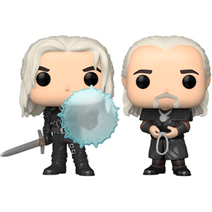 Figura POP The Witcher Geralt And Vesemir (REACONDICIONADO) para Merchandising en GAME.es