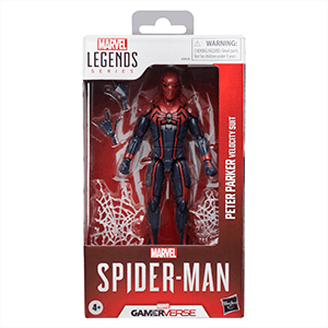 Peter Parker Velocity Suit Spiderman Gamerverse Marvel Legends Series (REACONDICIONADO)