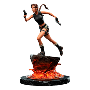 Figura Tomb Raider Mini Statue Lara Croft: The Sanctuary of Flame de 18 cm