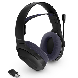 Lenovo H410 Wireless Bluetooth Negro PC - PS5 - PS4 - Switch - Movil - Auriculares Gaming
