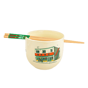Bowl de ramen con palillos Sakamoto Days