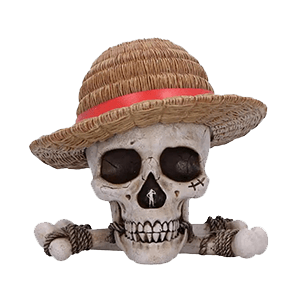 Caja de almacenaje One Piece Luffy Jolly Roger de 17,5 cm