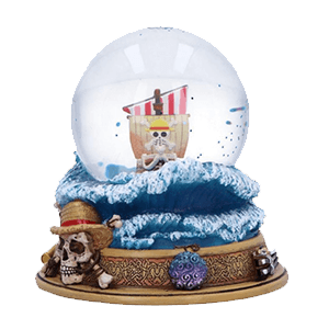 Bola de Nieve One Piece barco Going Merry de 14 cm